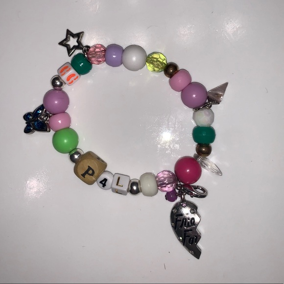 KANDI Beaded Bracelet X P4L - Picture 2 of 4